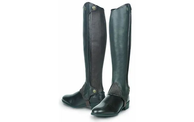 Tredstep Deluxe Half Chap - Black