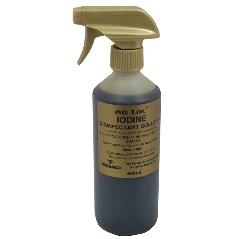 Gold Label Iodine Spray  500ml