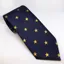Equetech Junior Stars Tie in Navy/Gold - WEB EXCLUSIVE