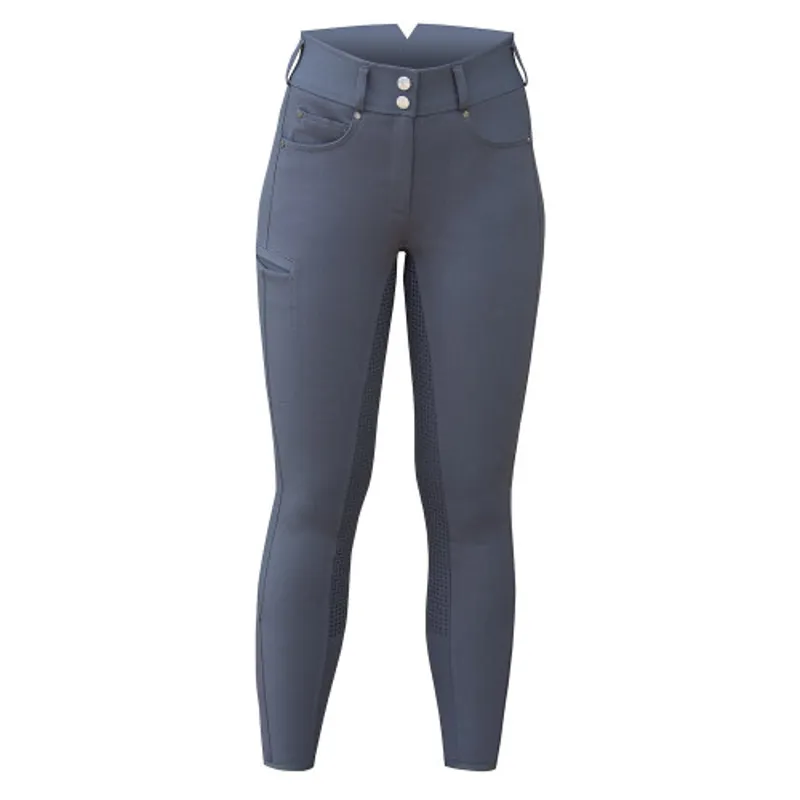 Equetech Ultimo Grip Breeches Ladies in Grey-1