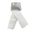 Equetech Jacquard Pin Spot Untied Stock in White/Silver - WEB EXCLUSIVE
