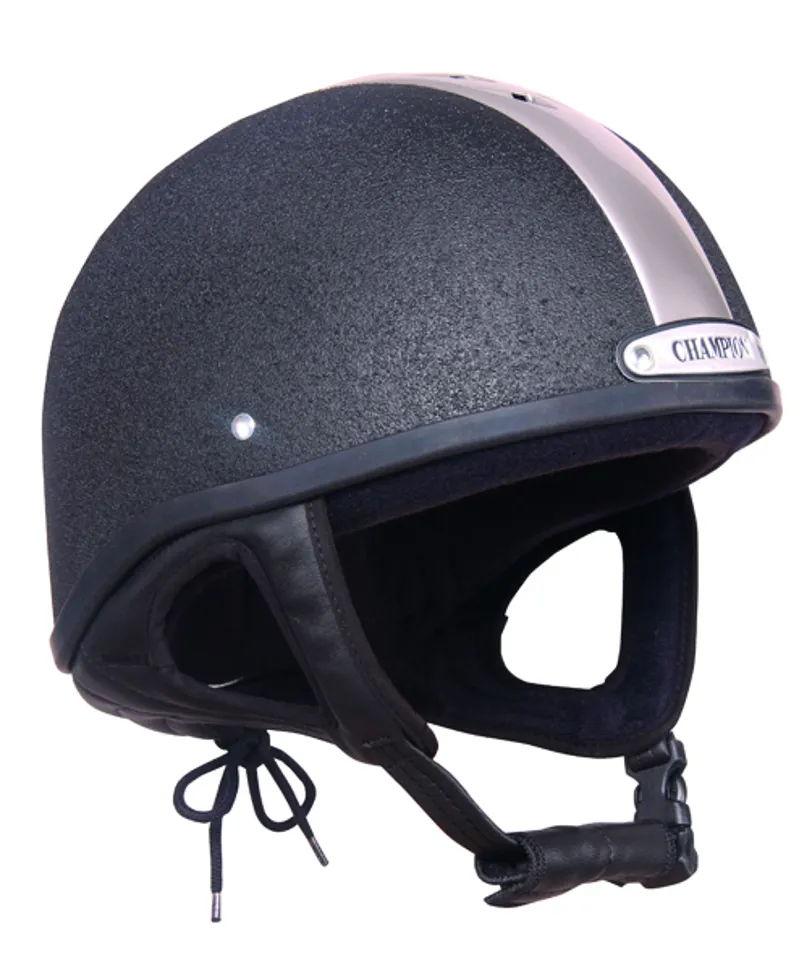 Champion Ventair Deluxe Skull Riding Hat Unisex 7 1/2 in Black-1