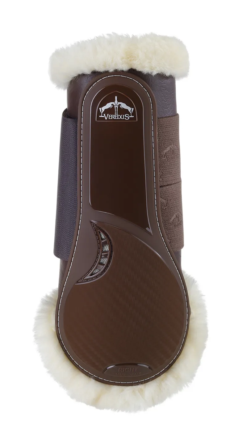 Veredus TRC Vento Brushing Boot Front Brown