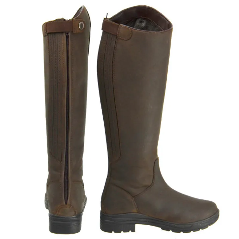 Hy Equestrian Waterford Country Riding Boots in Brown