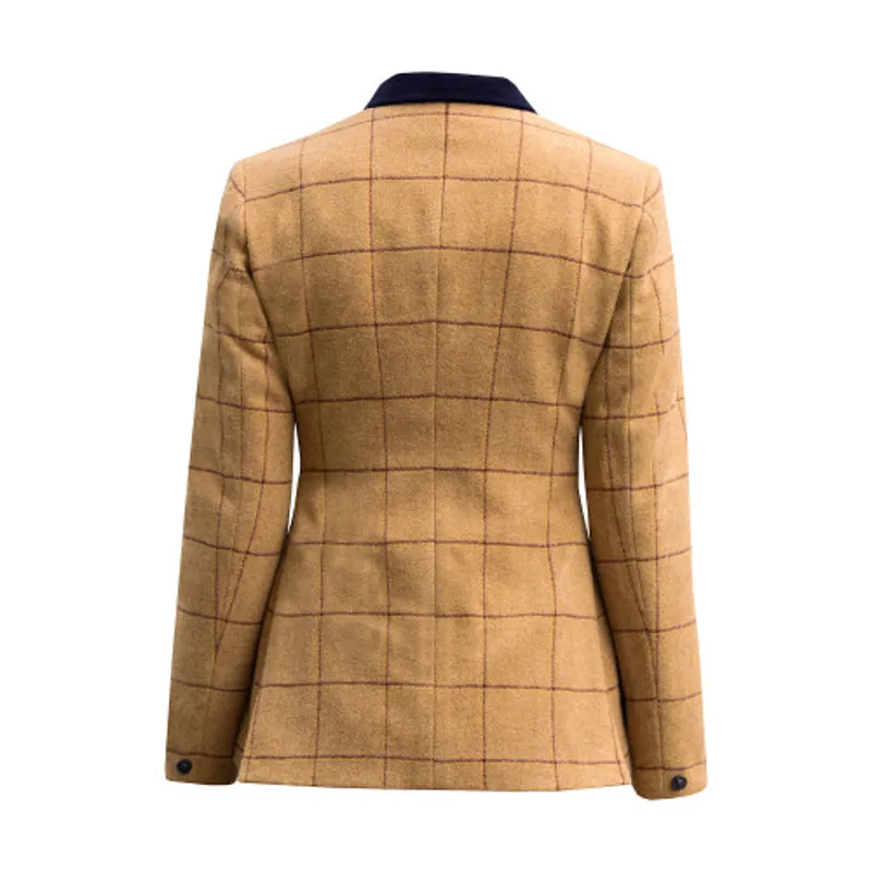 Equetech Wheatley Deluxe Tweed Riding Jacket in Brown-1