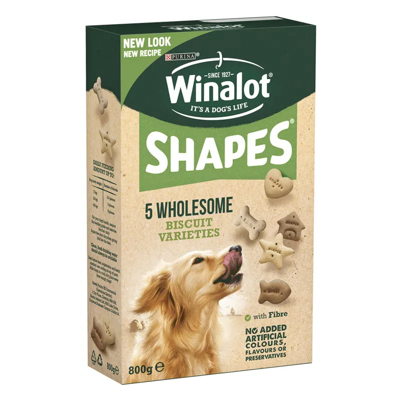 Winalot Shapes Dog Biscuits 800g